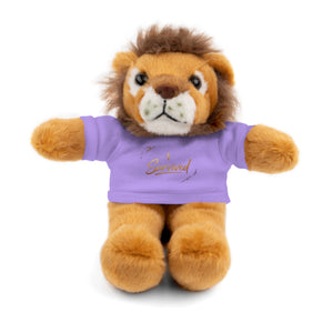 Survived Teddy Bear Plush with 'Survived' Tee — Comfort Gift for Recovery & Support