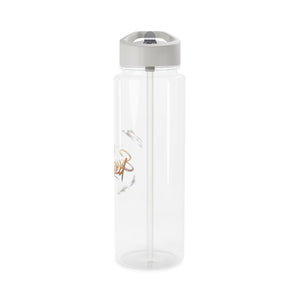 I Survived Water Bottle - Motivational Tritan Sports Bottle with Straw