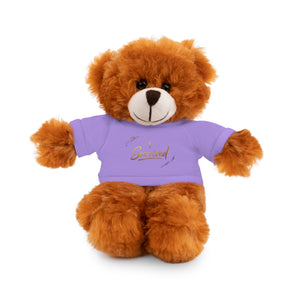 Survived Teddy Bear Plush with 'Survived' Tee — Comfort Gift for Recovery & Support