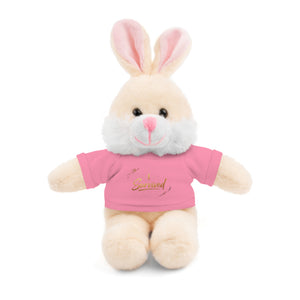 Survived Teddy Bear Plush with 'Survived' Tee — Comfort Gift for Recovery & Support