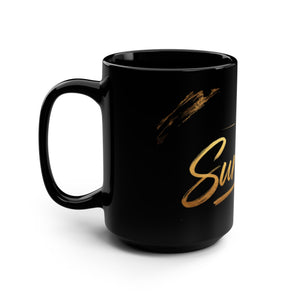 I Survived 15oz Black Mug — Inspirational Resilience Coffee Cup