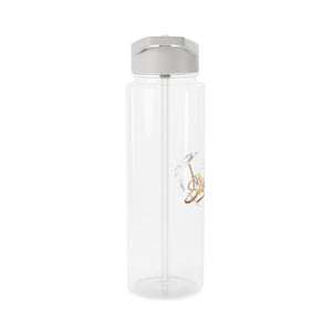 I Survived Water Bottle - Motivational Tritan Sports Bottle with Straw