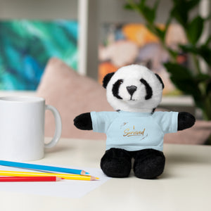 Survived Teddy Bear Plush with 'Survived' Tee — Comfort Gift for Recovery & Support