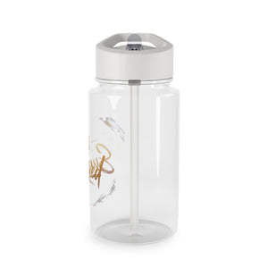 I Survived Water Bottle - Motivational Tritan Sports Bottle with Straw