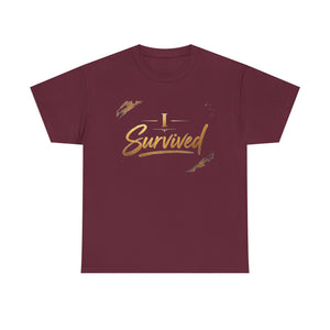 I Survived T-Shirt — Inspirational Recovery Tee