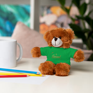 Survived Teddy Bear Plush with 'Survived' Tee — Comfort Gift for Recovery & Support