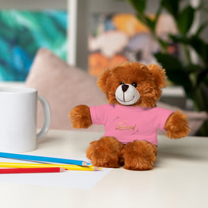 Survived Teddy Bear Plush with 'Survived' Tee — Comfort Gift for Recovery & Support