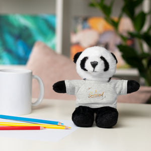 Survived Teddy Bear Plush with 'Survived' Tee — Comfort Gift for Recovery & Support