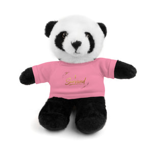 Survived Teddy Bear Plush with 'Survived' Tee — Comfort Gift for Recovery & Support