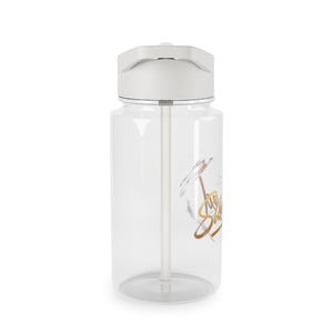 I Survived Water Bottle - Motivational Tritan Sports Bottle with Straw