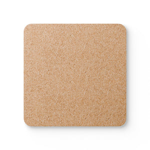 Surviving Myself Corkwood Coaster Set — Inspirational Cityscape Drink Coasters