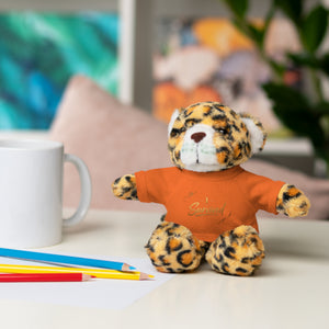 Survived Teddy Bear Plush with 'Survived' Tee — Comfort Gift for Recovery & Support