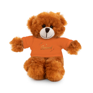 Survived Teddy Bear Plush with 'Survived' Tee — Comfort Gift for Recovery & Support