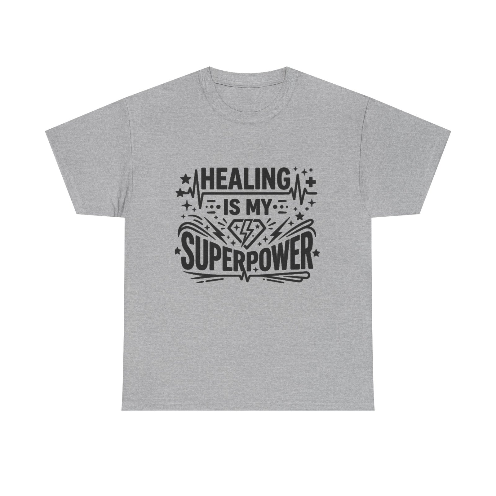 Healing Is My Superpower T‑Shirt — Inspirational Mental Health Tee