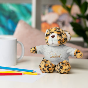 Survived Teddy Bear Plush with 'Survived' Tee — Comfort Gift for Recovery & Support
